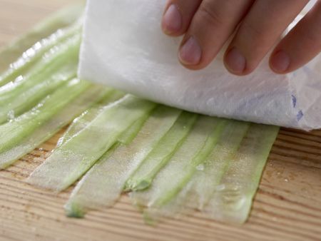 Stuffed Cucumber Rolls preparation step 6 Stuffed Cucumber Rolls preparation step 6