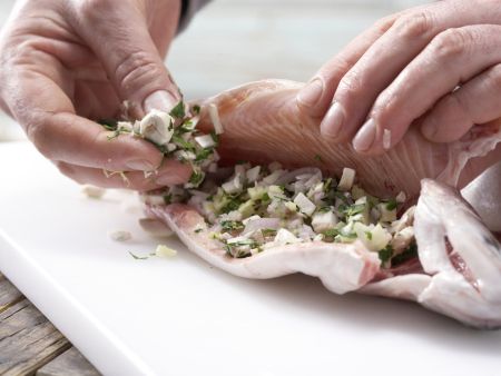 Stuffed Lake Trout preparation step 9 Stuffed Lake Trout preparation step 9