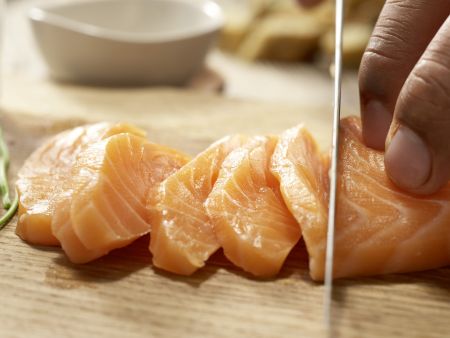 Sushi Bowl preparation step 11 Sushi Bowl preparation step 11