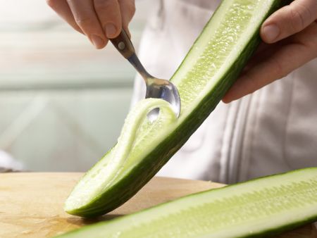 Tofu and Cucumber Salad preparation step 3 Tofu and Cucumber Salad preparation step 3
