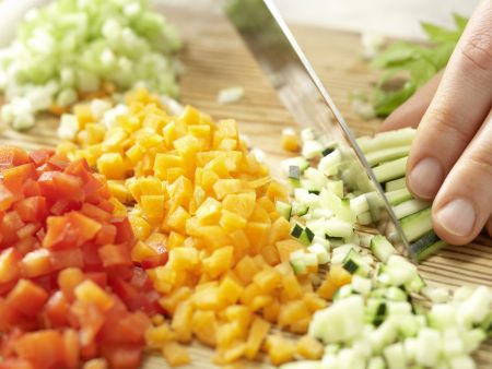 Vegetable Bolognese preparation step 3 Vegetable Bolognese preparation step 3