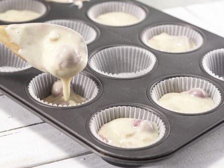 Walnut Muffins preparation step 3 Walnut Muffins preparation step 3