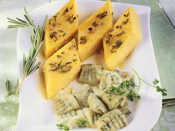 Gnocchi and Polenta Gnocchi and Polenta