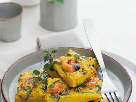 Recipe Info Seafood Frittata