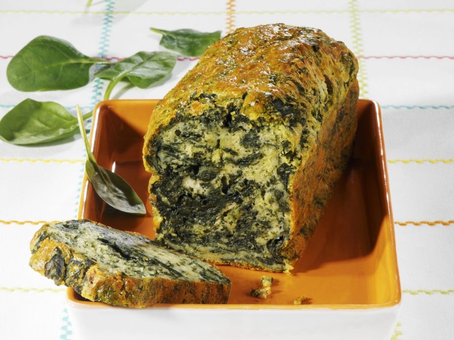 Savory spinach loaf recipe eatsmarter