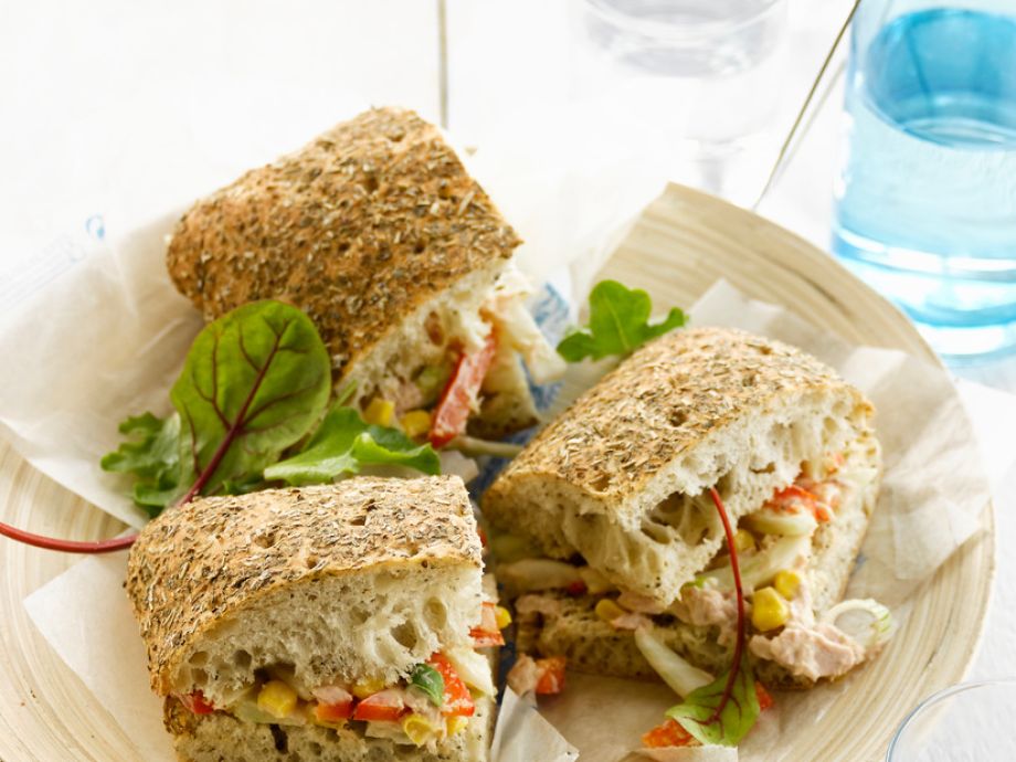 tuna-sandwich-with-corn-recipe-eatsmarter