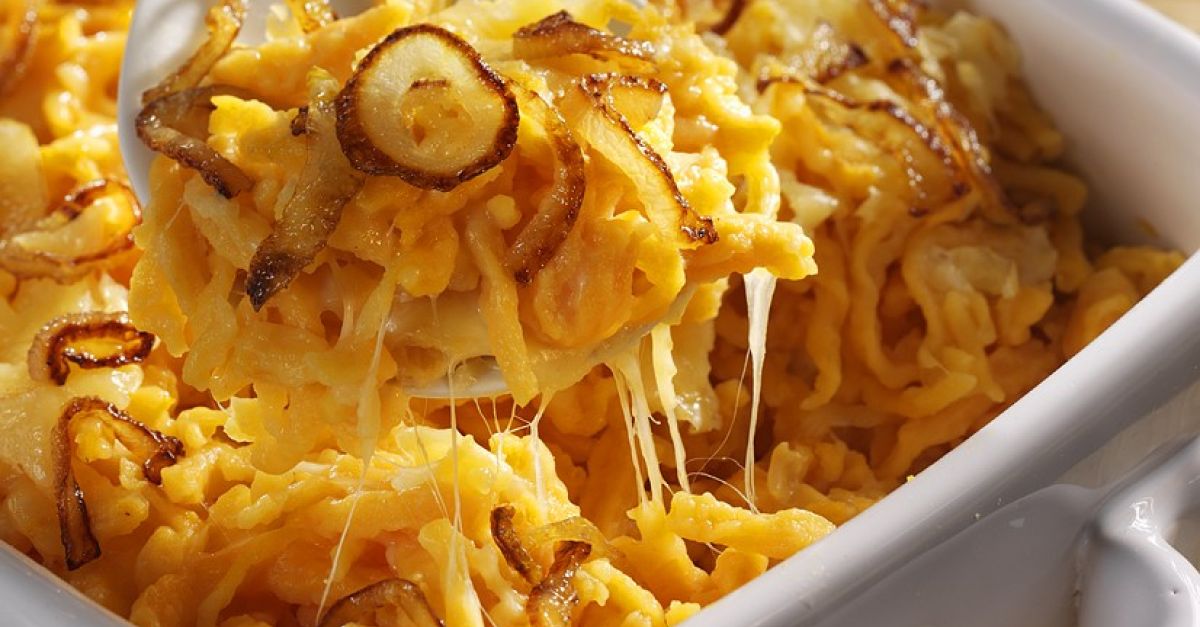 Gratin of Pumpkin Spätzle recipe | Eat Smarter USA