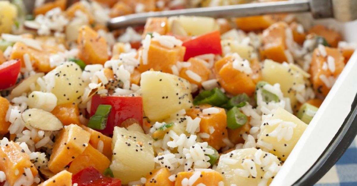 Rice Salad(Great Switch From Potato Salad)
