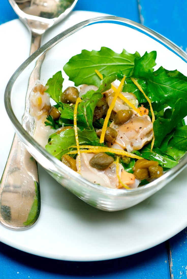 Clam Salad with Capers and Arugula recipe | Eat Smarter USA