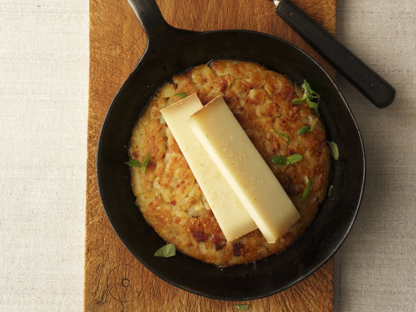 Hash Browns with Gruyere Cheese-image