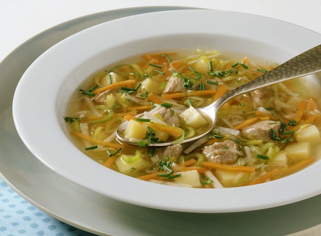 Pork and Vegetable Soup-image