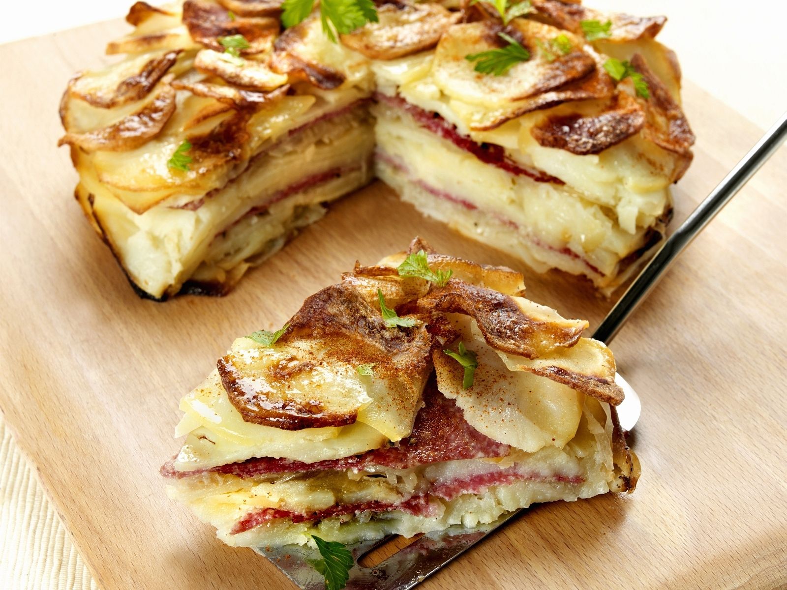 Potato Salami Casserole-image