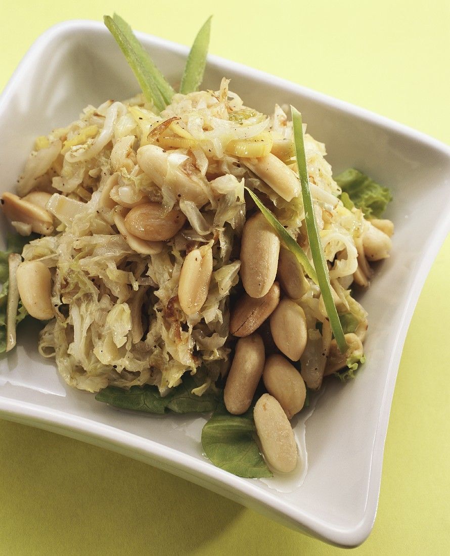 Sauerkraut and Bean Salad