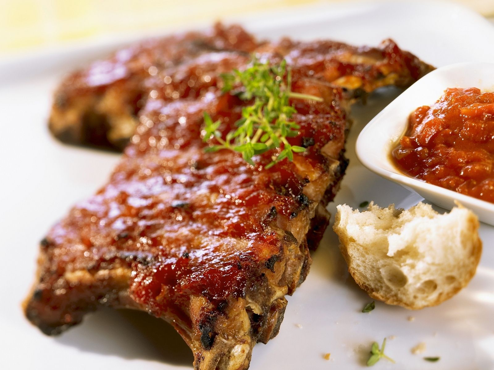 Spare Ribs in Barbecue Sauce recipe | Eat Smarter USA